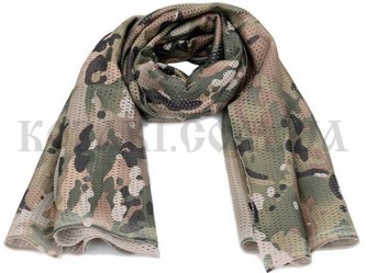 Маскировочная сетка-шарф 160 х 40 см Dark CP (мягкий трикотаж)